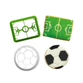 decora-2-koekjesuitstekers-voetbal-voetbalveld-koekjes