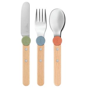 Le Petit Gourmet kinderbestek 3-delig - Multicolor