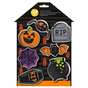Set van 7 RVS Koekjesuitstekers - Halloween